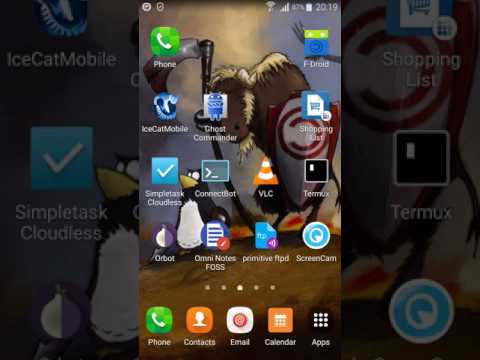 Servir contenido estático en Android con darkhttpd