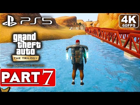 GTA SAN ANDREAS DEFINITIVE EDITION Gameplay Walkthrough Part 7 [4K 60FPS PS5] - No Commentary