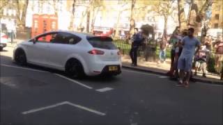 INSANELY LOUD Seat Cupra R - Revs Pops and Flame! 