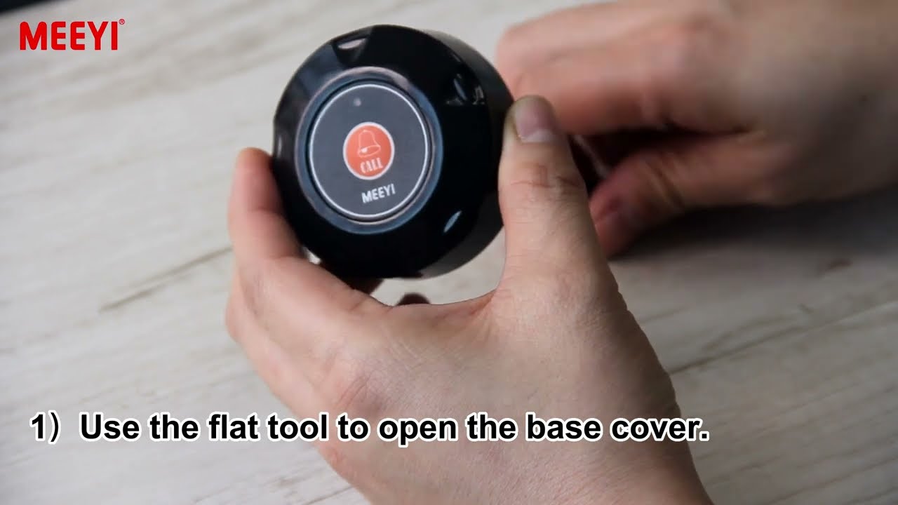 Y-O Call button battery replacement
