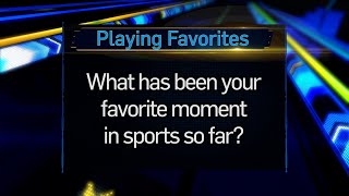 thumbnail: Playing Favorites: What's the best feeling in sports?