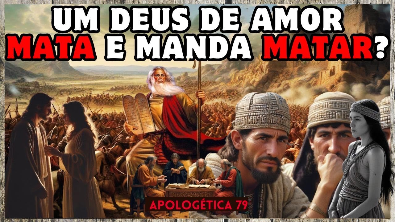 DEUS e a PENA DE MORTE: Como Deus pode ser AMOR se Ele mesmo MATOU e mandou MATAR?
