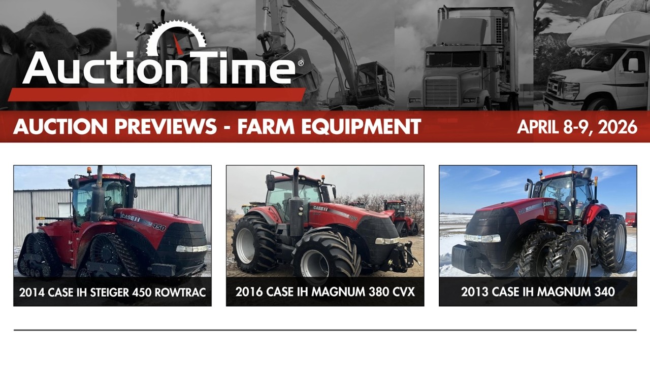 Farm Equipment Auction Preview - April 8-9, 2026