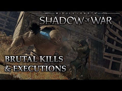 Shadow of War | Best Brutal Kills, Executions, Takedowns | (2k/60fps)