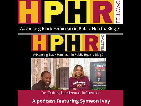 Advancing Black Activism  in Public Health, Blog 7, Symeon Ivey