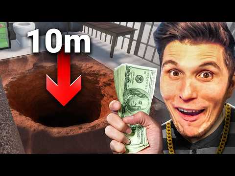 10 Meter LOCH macht mich REICH | Prison Escape Simulator