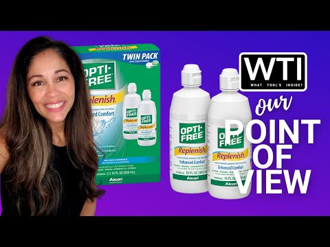 Opti-Free Disinfecting Solution - WTI product video review