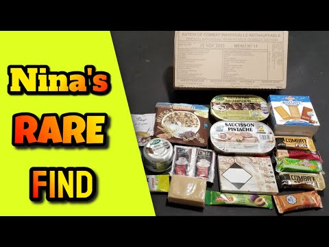 What's inside a Rare French RCIR menu 11 #mrereview