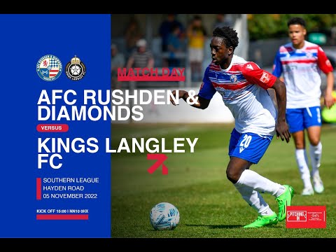 AFC Rushden & Diamonds 2022/23 | SL Prem: Kings Langley FC (H)