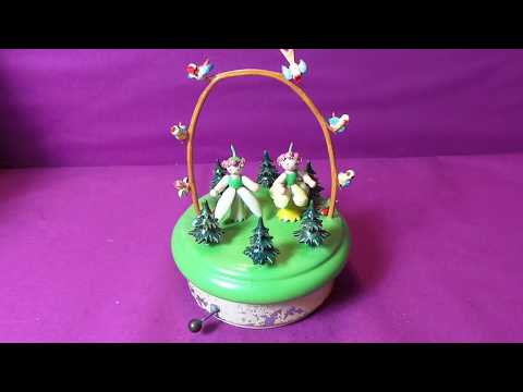 Steinbach uralte Spieluhr Nr. 027 - ein seltenes Sammlerstück aus dem Erzgebirge