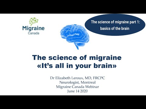 The science of migraine "It's all in your brain" - Part 1