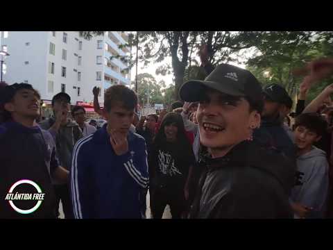 (30/1) Atlántida Free ft 3X - 8tavos - Dantte vs Beater - Summer Tour 3X