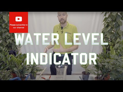 How to make a water level indicator (water gauge)