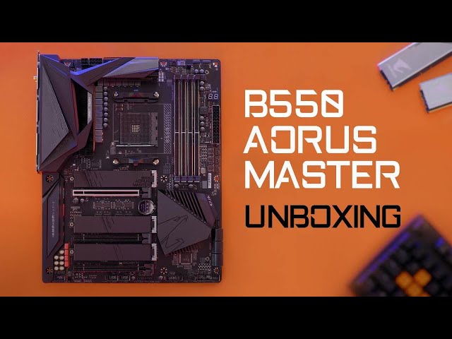 Mainboard Gigabyte B550 AORUS MASTER