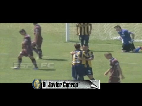Gol Javier Correa   Rosario Central 1 Vs Lanús 0   Reserva 2014