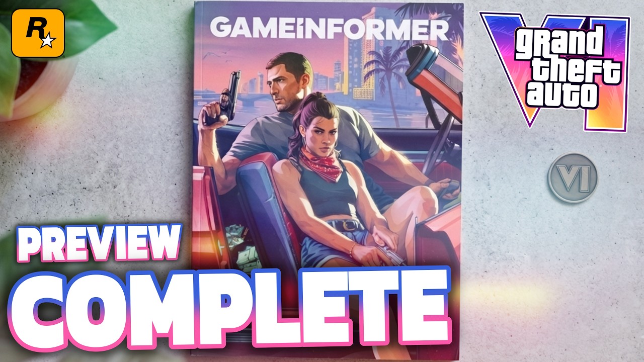 GTA 6 : Game Informer Révélations Exclusives (preview de 14 pages complète)