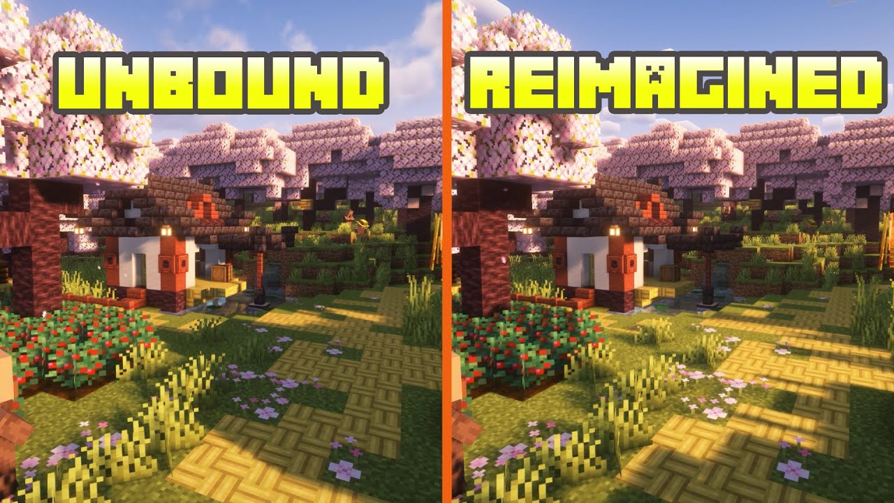 Complementary Unbound vs Complementary Reimagined | Shader Comparison