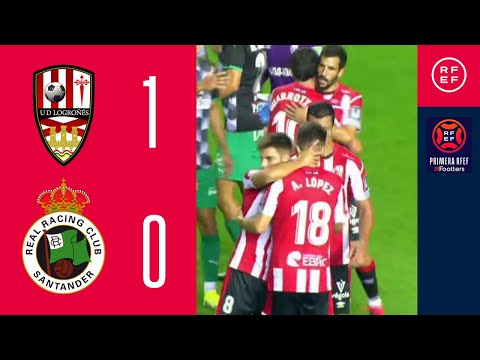 RESUMEN | UD Logroñés 1-0 Real Racing Club de Santander | PrimeraRFEF | Jornada 2 | Grupo 1