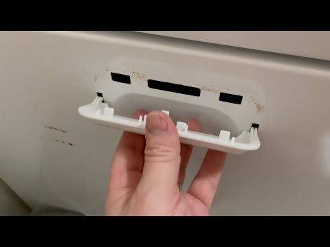 Dryer Door handle Replacement. Common repair for Whirlpool Maytag Amana . W10861225