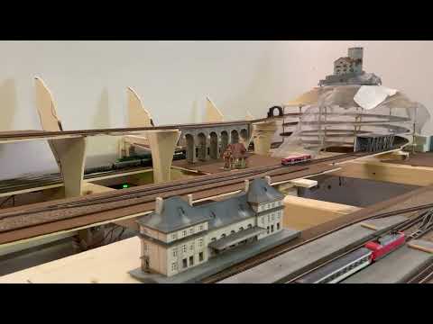 Modellbahn im Bau Update Nr. 22, Umbau Schattenbahnhof beginnt, letzte Zugfahrten