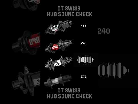 DT Swiss Hub Sound Comparison 🔊 DT Swiss 180 - DT Swiss 240 - DT Swiss 350 - DT Swiss 370