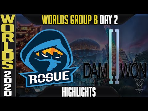 RGE vs DWG Highlights | Worlds 2020 Group B Day 2 - LoL World Championship | Rogue vs Damwon Gaming