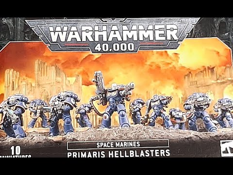 Lets Build EP 121 Primaris  Hellblasters for Games of 40K