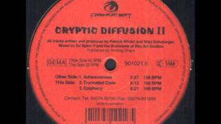 Cryptic Diffusion II - Adhesiveness