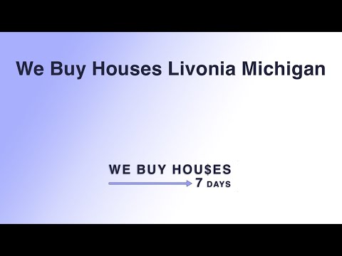 We Buy Houses Livonia Michigan | (844) 935-2345