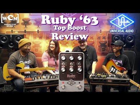 Universal Audio Ruby ’63 Top Boost Amplifier 2022 - Present - Ruby / Silver image 5