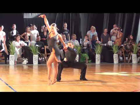 Jakub Kacprowicz Zuzanna Szpak Samba Ind.16-20 OPEN LA Finał XIII Bemowskie Dni Taneczne