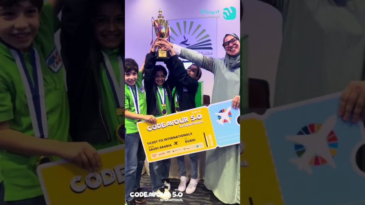 Codeavour: AI & Coding Competition For Kids, KIFAYAT Education Co country partner in KSA