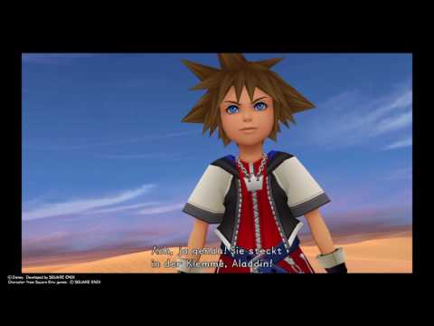 KINGDOM HEARTS -HD 1.5 deutsch part 24 Aladdin