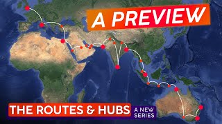 NEW SERIES PREVIEW! ·✈️ The Routes & Hubs Tour 🦘 · 33 Flights in 30 Days!