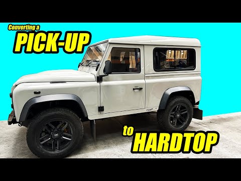 The body is on and our pickup is now officially a station wagon #defender Thumbnail
