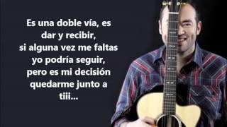 No te necesito  - Santiago Cruz (Letra)