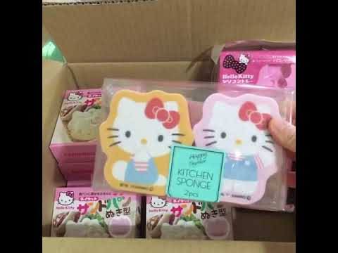 A box full of hello kitty goodies!