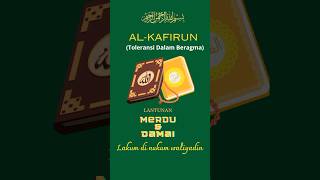 Download lagu Al kafirun 'Toleransi dalam beragama'lantunan merdu#alkafirun#shorts mp3