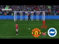 Full Penalty Shootout 2023 | Brighton v Manchester United | Semi-Final | Emirates FA Cup 2022-23