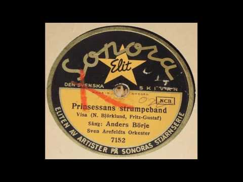 Prinsessans strumpeband -  Anders Börje