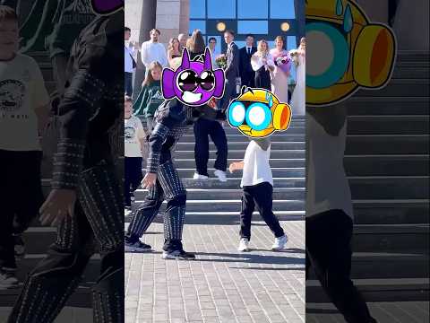 DURPLE le ENSEÑÓ a GARNOLD SPRUNKI a BAILAR en PUBLICO! 💃🕺