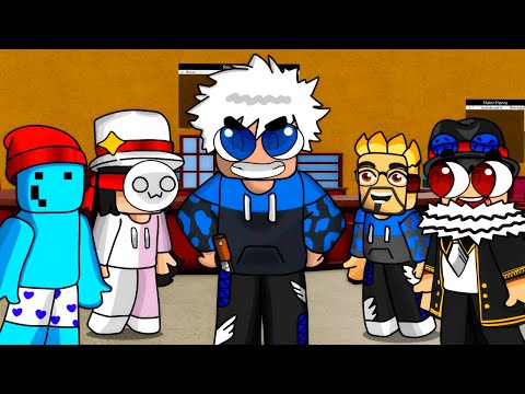 MURDER mas somos YOUTUBERS no Blox Fruits