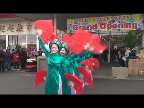VFDAM Promo - Lucky Market Grand Opening - Fan Dance