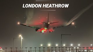 Airplanes Landing Through Fog on Boxing Day Rare Vapour Phenomenon