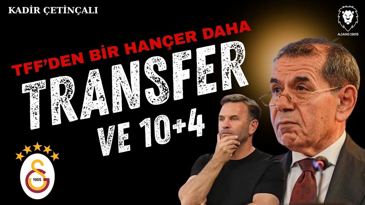 Galatasaray Transfer ve 10 + 4 | TFF'den HANÇER | Torreira, Icardi, Yerli Transfer ve Gündem İsimler