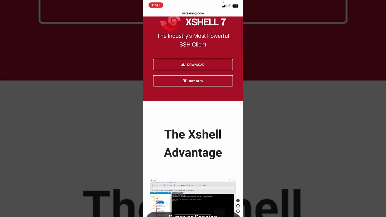 XSHELL SSH Client  #computationalchemistry #machinelearning #vasp