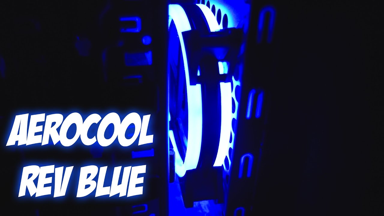 Вентилятор для корпуса Aerocool Rev Blue 120mm