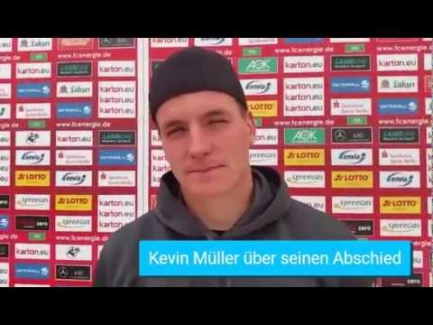 Kevin Müller nimmt Abschied von Energie Cottbus