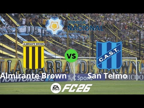 Cuando cada pelota vale muchísimo: Alte Brown vs San Telmo por la Fecha 14 de la Primera Nacional