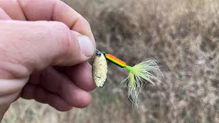 How to Fish a ROOSTER TAIL!! One of the Best Lures for the Creek!!